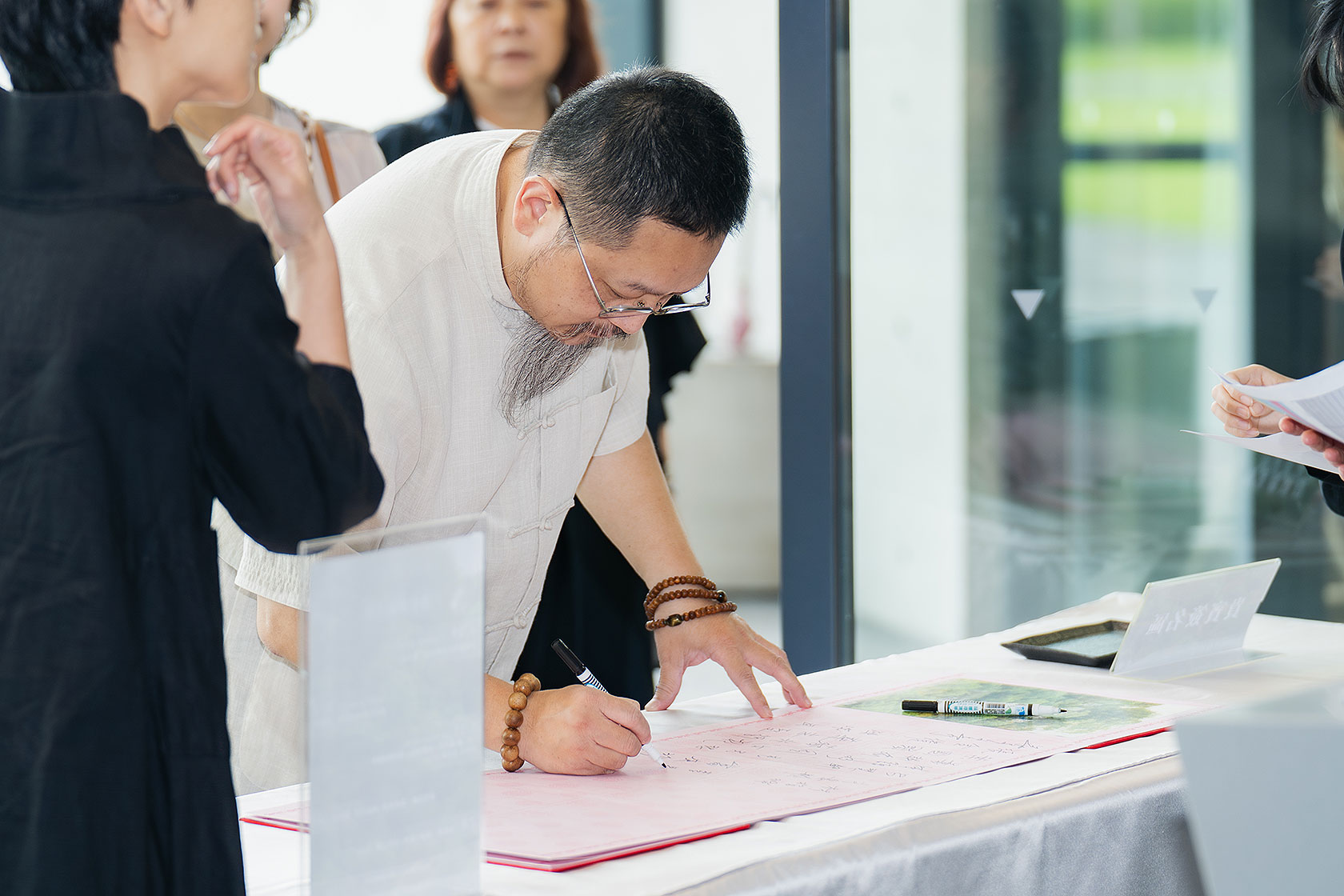 「時間的雅歌-The-Song-of-Time」-葉子奇個展-開幕記者會-7